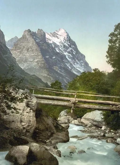 Framed Print : Grindelwald, with Eiger, Bernese Oberland Framed Print : Grindelwald, with Eiger, Bernese Oberland