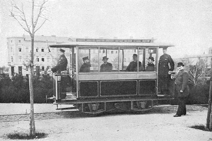 Framed Print : The Gross Lichterfelde Tramway