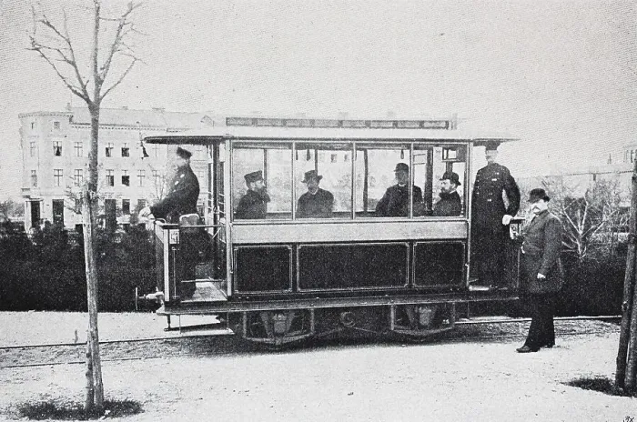 Framed Print : The Gross Lichterfelde Tramway was the world's first electric tramway Framed Print : The Gross Lichterfelde Tramway was the world's first electric tramway