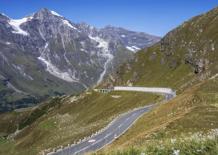 Framed Print : Grossglockner high alpine rouad montain pass in Hight Tauern mountain range Framed Print : Grossglockner high alpine rouad montain pass in Hight Tauern mountain range