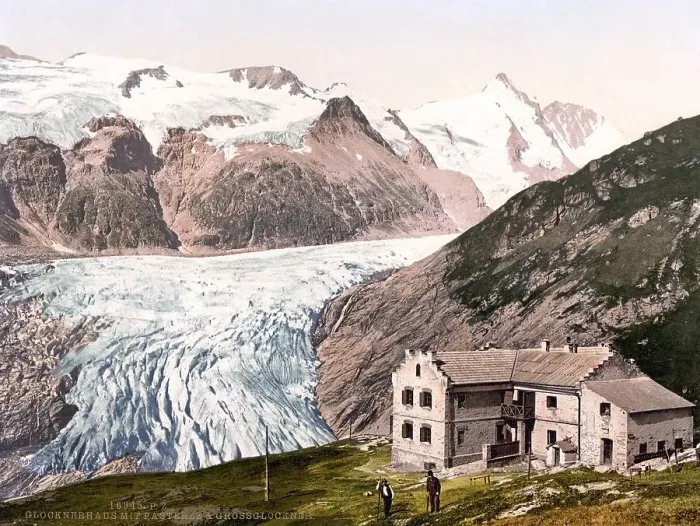 Framed Print : Grossglockner and Pasterze, Glacier