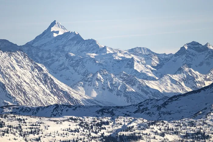 Framed Print : Grossglockner summit in winter Framed Print : Grossglockner summit in winter