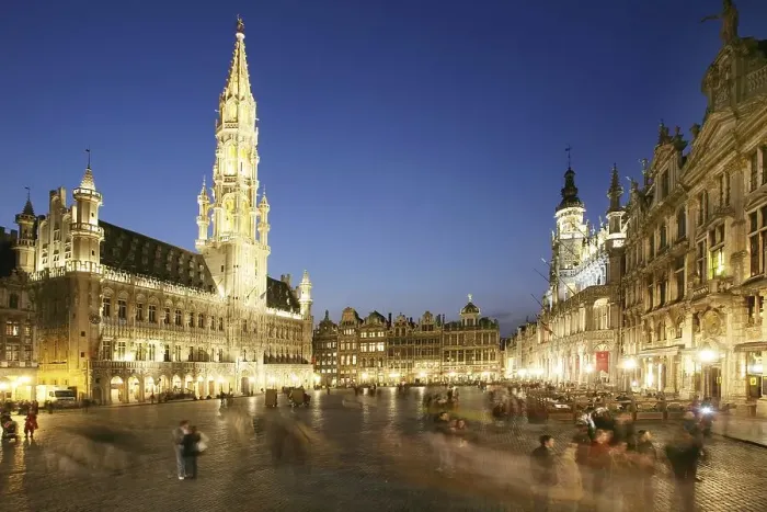 Framed Print : Grote Markt, Brussels, Belgium, Europe