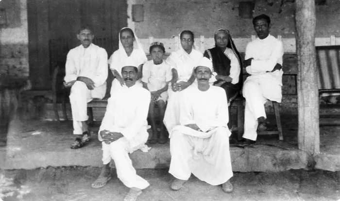 Framed Print : Group of people seated
