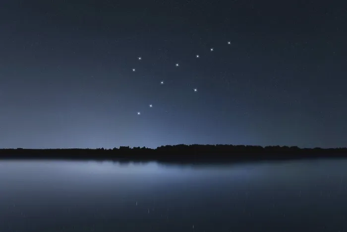 Framed Print : Grus star constellation, Night sky Framed Print : Grus star constellation, Night sky