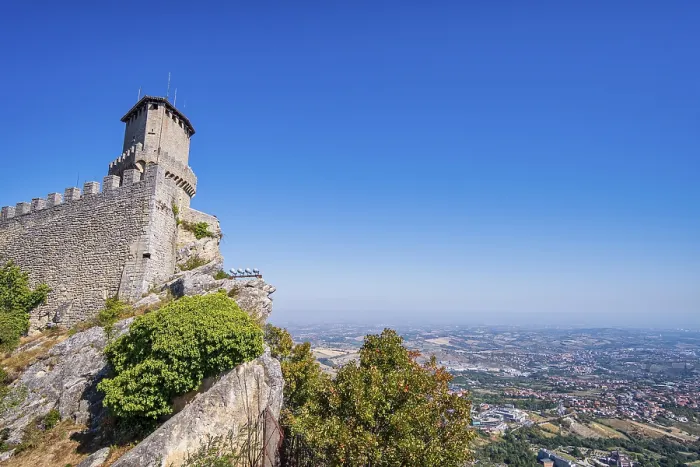 Framed Print : Guaita Fortress, City of San Marino Framed Print : Guaita Fortress, City of San Marino