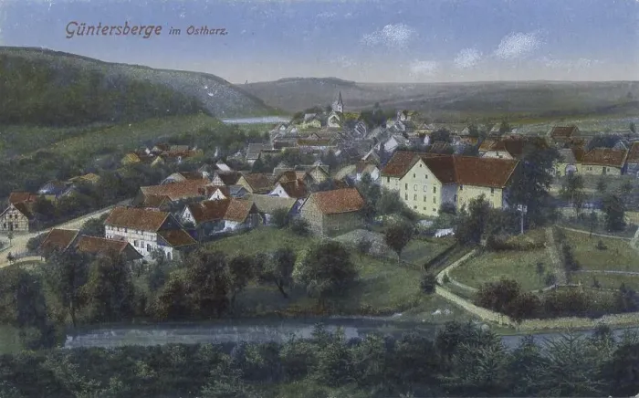 Framed Print : Guentersberge in the Eastern Harz Mountains Framed Print : Guentersberge in the Eastern Harz Mountains