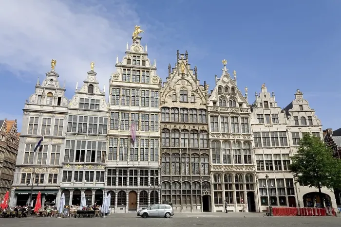 Framed Print : Former guild houses, Grote Markt Framed Print : Former guild houses, Grote Markt