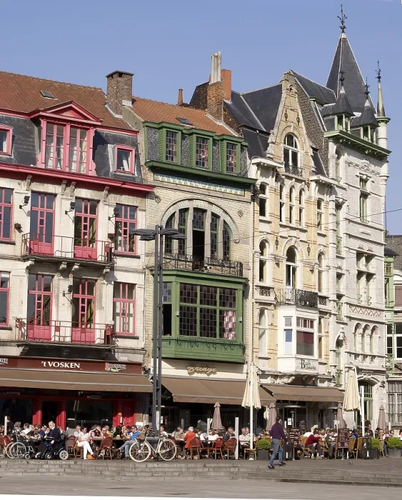 Framed Print : Guild houses on Korenmarkt square in Ghent Framed Print : Guild houses on Korenmarkt square in Ghent