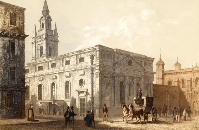 Framed Print : Guildhall, London, England, 18th century