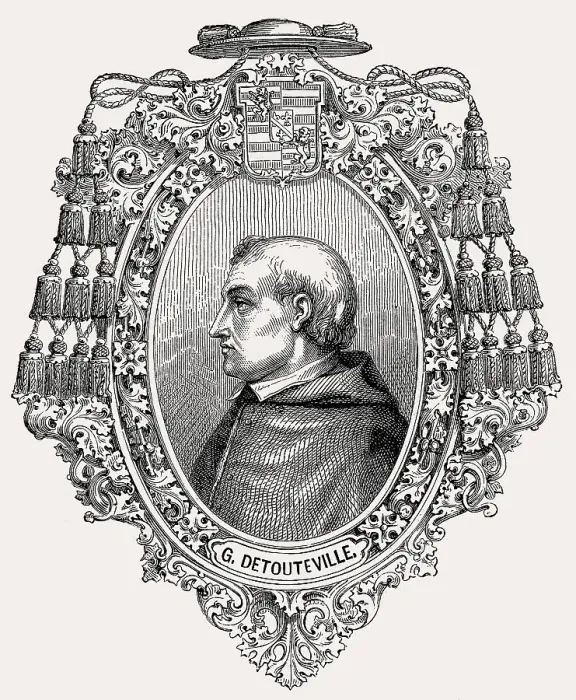Framed Print : Guillaume d'Estouteville, c Framed Print : Guillaume d'Estouteville, c