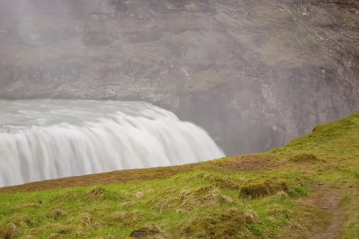 Framed Print : Gullfoss waterfall