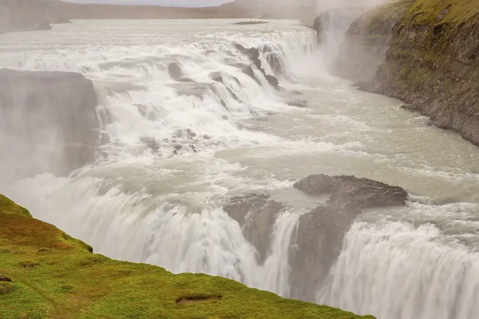 Framed Print : Gullfoss waterfall Framed Print : Gullfoss waterfall
