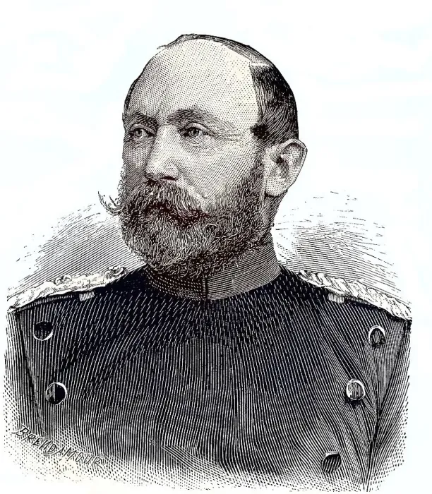 Framed Print : Gustav Adolf Oskar Wilhelm Freiherr von Meerscheidt-Huellessem