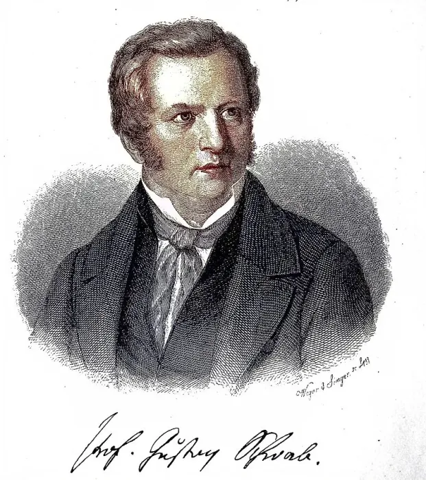 Framed Print : Gustav Benjamin Schwab, 19 June 1792