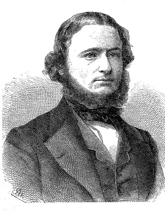 Framed Print : Gustav Robert Kirchhoff, 12 March 1824 Framed Print : Gustav Robert Kirchhoff, 12 March 1824