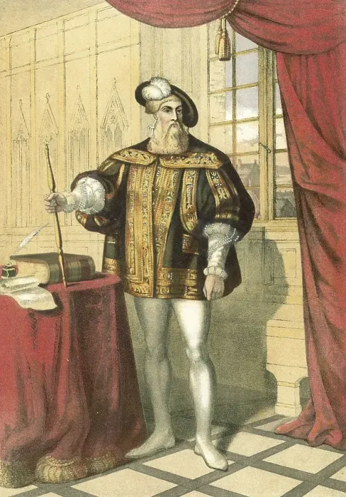 Framed Print : Gustav Vasa, Gustav Eriksson. 12 may 1496 - 29 september 1560
