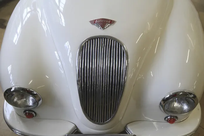 Framed Print : Gutbrod Superior Sports vintage car hood Framed Print : Gutbrod Superior Sports vintage car hood