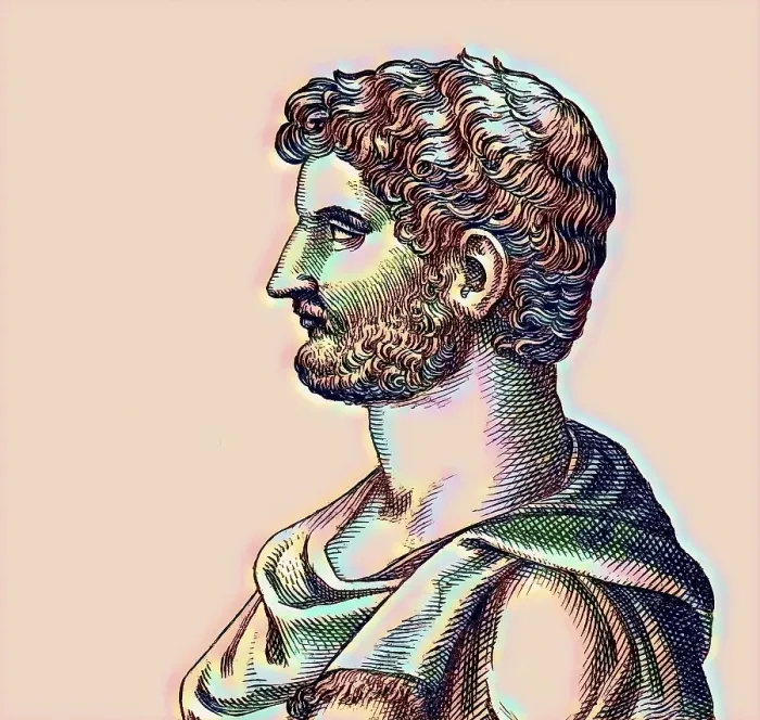 Framed Print : Hadrian or Publius Aelius Hadrianus Augustus, 76 - 138, Roman emperor, digitally edited Framed Print : Hadrian or Publius Aelius Hadrianus Augustus, 76 - 138, Roman emperor, digitally edited
