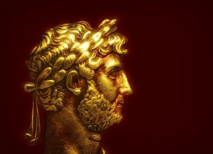 Framed Print : Hadrian or Publius Aelius Hadrianus Augustus, 76 - 138, Roman emperor, digitally edited Framed Print : Hadrian or Publius Aelius Hadrianus Augustus, 76 - 138, Roman emperor, digitally edited