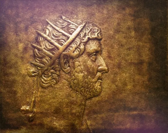 Framed Print : Hadrian or Publius Aelius Hadrianus Augustus, 76 - 138, Roman emperor, digitally edited Framed Print : Hadrian or Publius Aelius Hadrianus Augustus, 76 - 138, Roman emperor, digitally edited