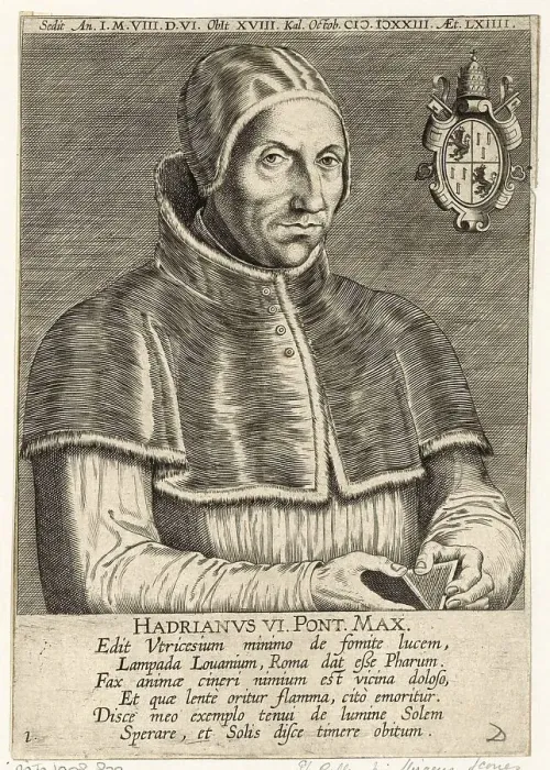Framed Print : Hadrian VI, Adriaan Floriszoon (Florenszoon) Boeyens Framed Print : Hadrian VI, Adriaan Floriszoon (Florenszoon) Boeyens