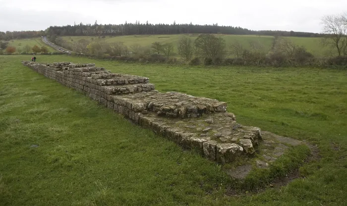 Framed Print : Hadrian's Wall near Corbridge
