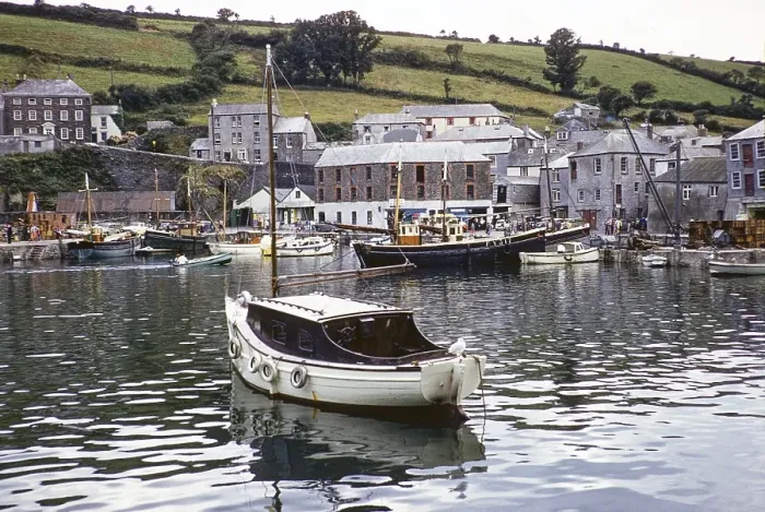 Framed Print : Hafen von Mevagissey, Cornwall, England, UK 1964 Framed Print : Hafen von Mevagissey, Cornwall, England, UK 1964