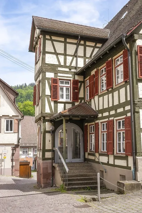 Framed Print : Half-timbered house, Calw, Black Forest Framed Print : Half-timbered house, Calw, Black Forest