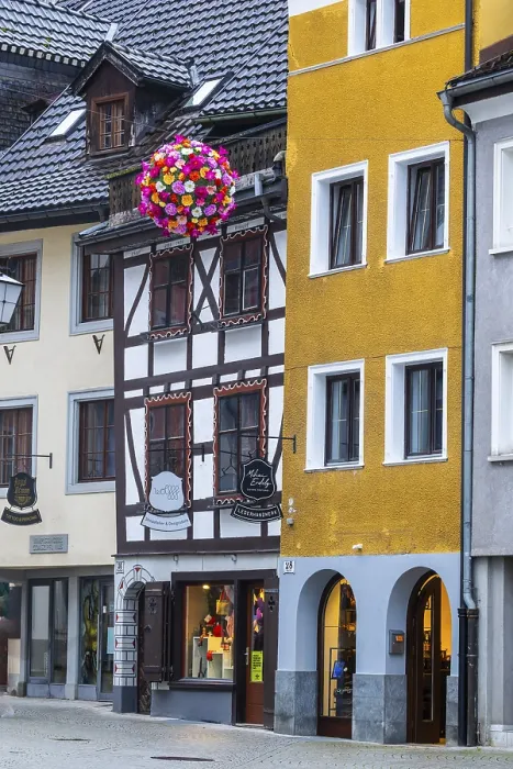 Framed Print : Half-timbered house, Domplatz, Feldkirch Framed Print : Half-timbered house, Domplatz, Feldkirch