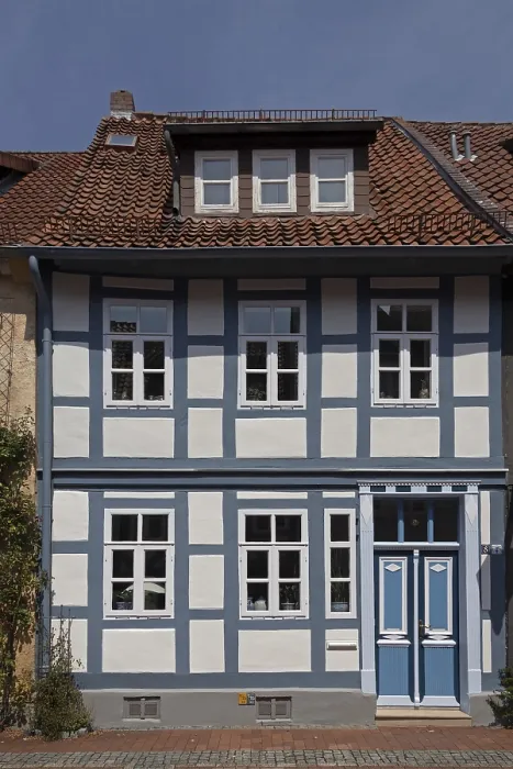Framed Print : Half-timbered house, Hildesheim