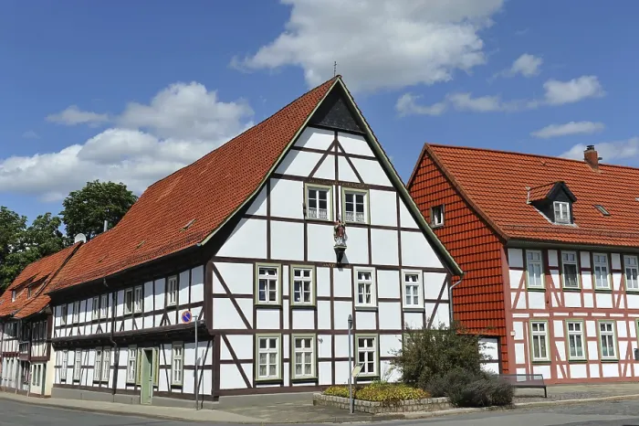 Framed Print : Half-timbered town of Duderstadt