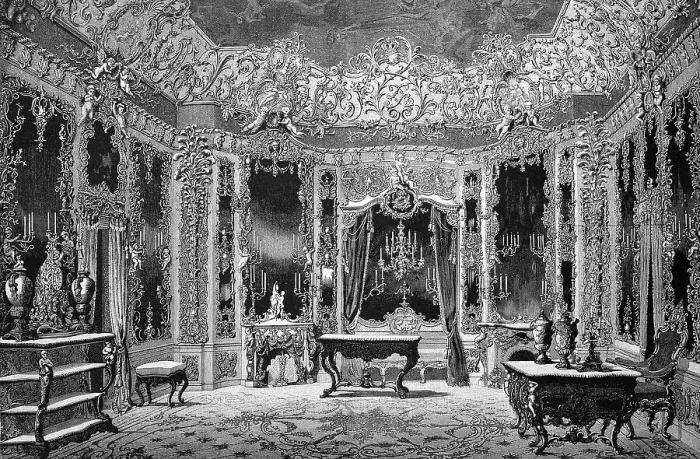 Framed Print : Hall of Mirrors in Schloss Linderhof Palace Framed Print : Hall of Mirrors in Schloss Linderhof Palace