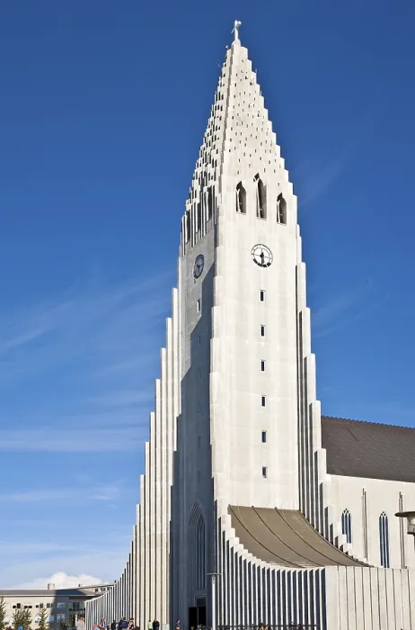 Framed Print : Hallgrimskirkja, the city's landmark