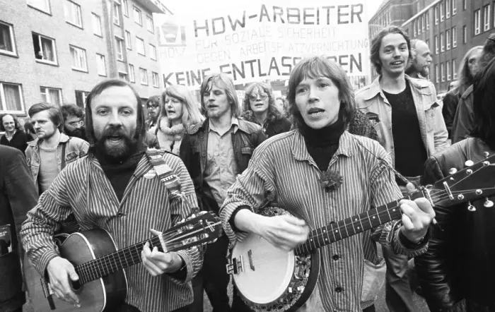 Framed Print : The Hamburg DKP used the honouring of the communists idol Ernst Thaelmann on his 90th birthday to hold a Framed Print : The Hamburg DKP used the honouring of the communists idol Ernst Thaelmann on his 90th birthday to hold a