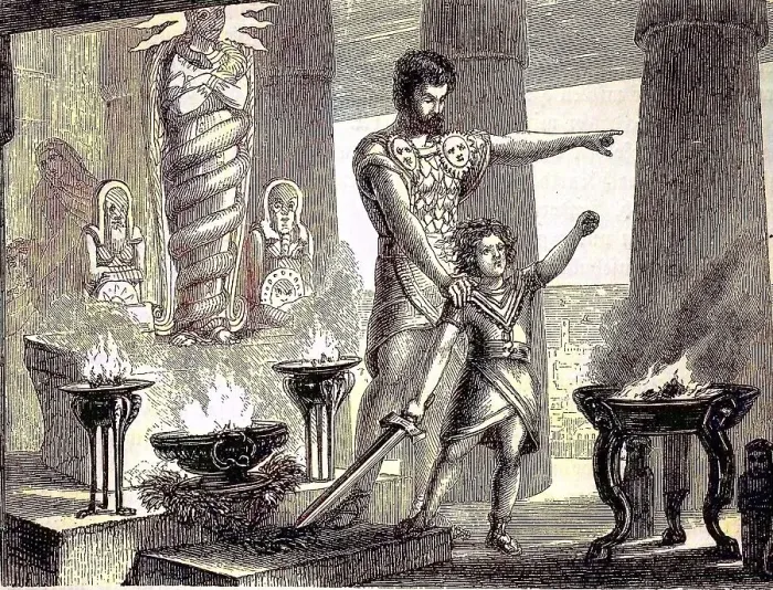Framed Print : Hamilcar Barca or Barcas, 275 BC