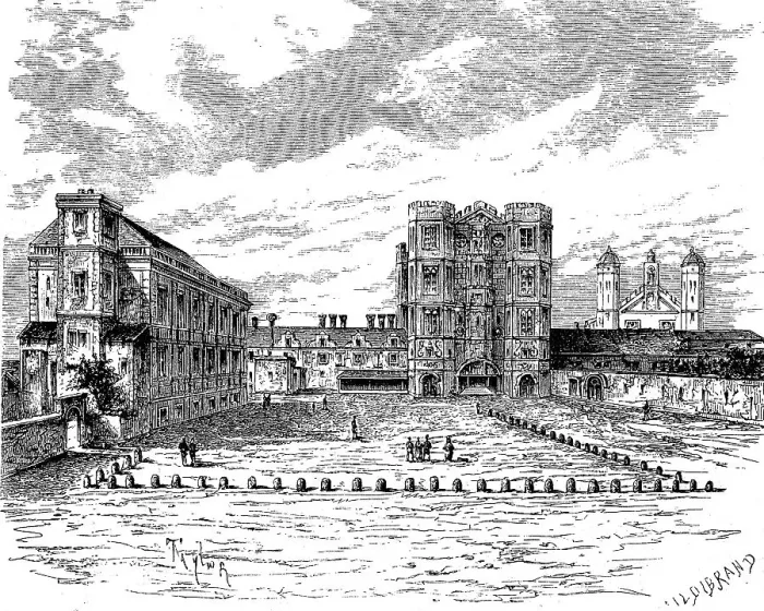 Framed Print : Hamptoncourt Palace, Hampton Court Palace