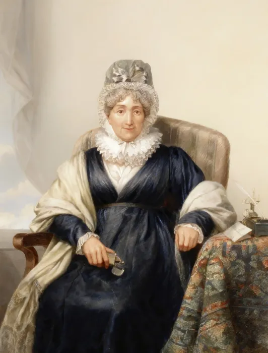Framed Print : Hannah More, 1745 - 1833, English religious writer and philanthropist