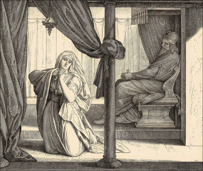 Framed Print : Hannah's Prayer, Old Testament