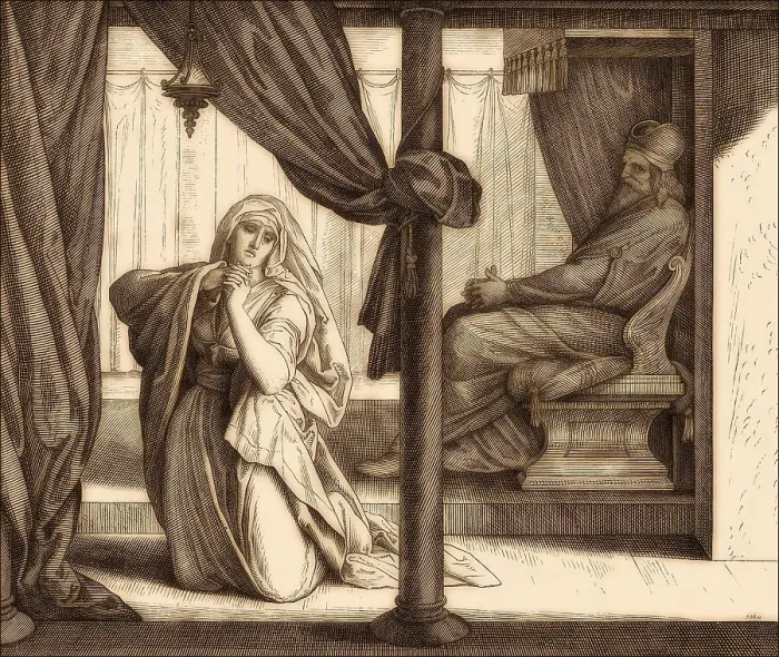 Framed Print : Hannah's Prayer, Old Testament