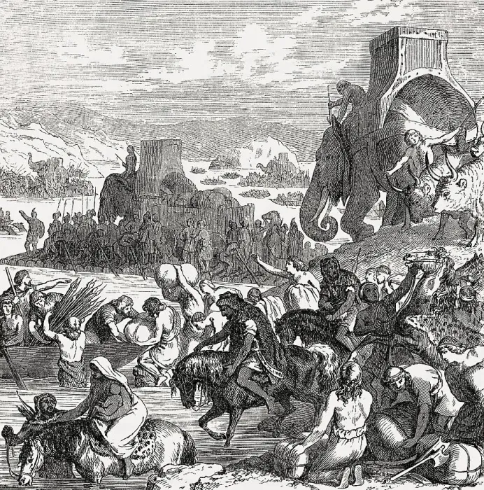 Framed Print : Hannibal Barkas, c. 246-183 BC