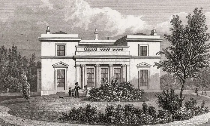 Framed Print : Hanover Lodge, Regent's Park