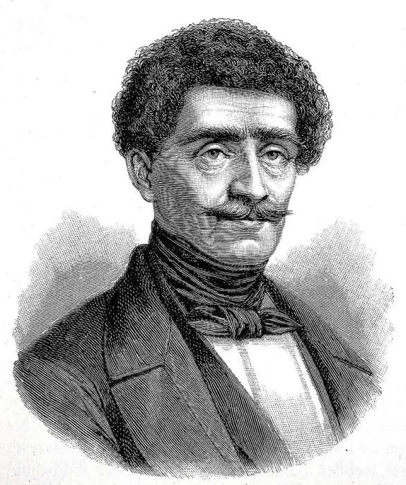 Framed Print : Hans Adolf Erdmann of Auerswald