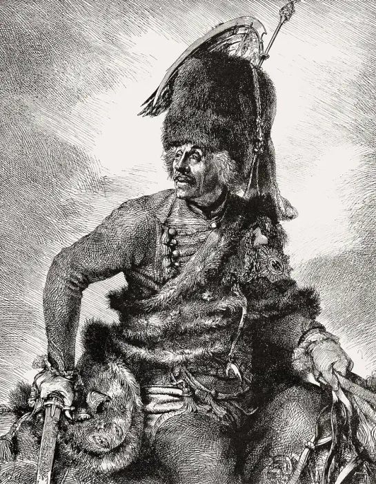 Framed Print : Hans Joachim von Zieten or Ziethen