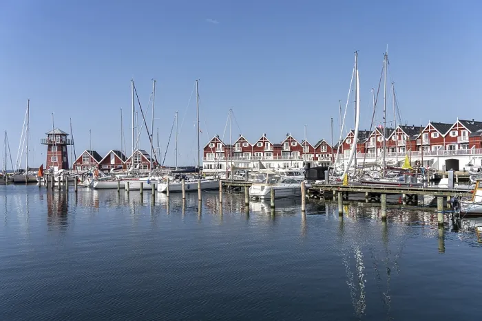 Framed Print : Harbour of Bagenkop, Langeland Island