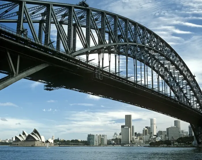Framed Print : Harbour Bridge, Opera House, Sydney