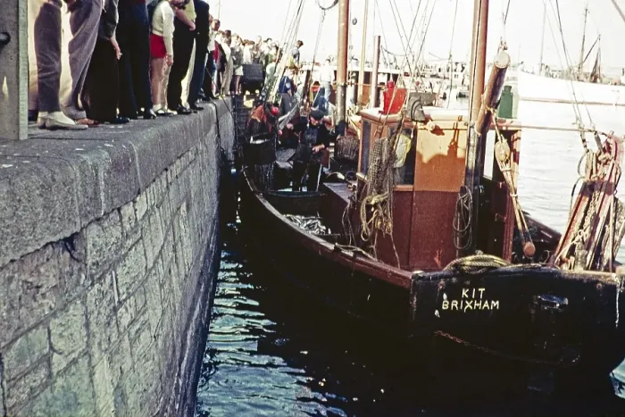 Framed Print : Harbour of Brixham, Devon, England, Uk September 1960 Framed Print : Harbour of Brixham, Devon, England, Uk September 1960