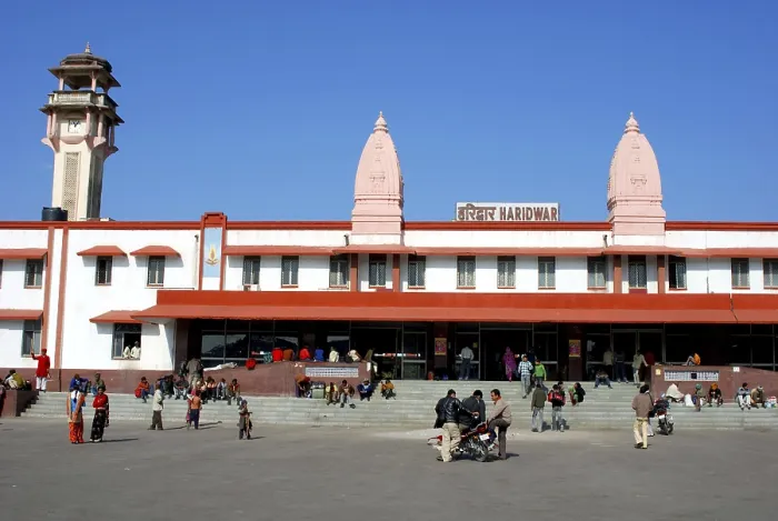 Framed Print : Haridwar railway station, Uttar Pradesh, India