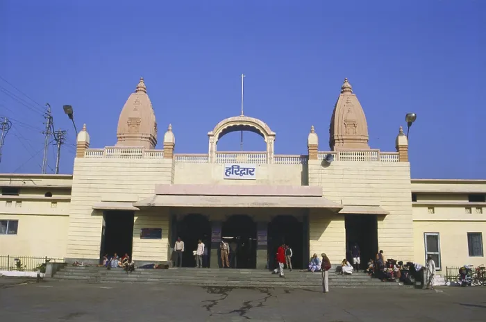 Framed Print : Haridwar Railway station, uttaranchal, india