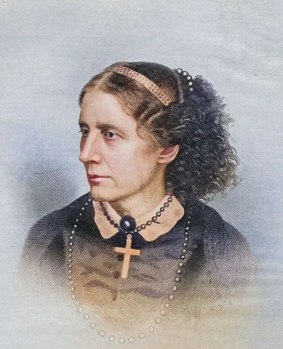 Framed Print : Harriet Beecher Stowe, 1811-1896